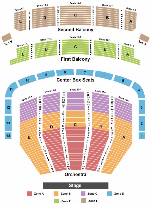 Book Of Mormon Tickets Seating Chart